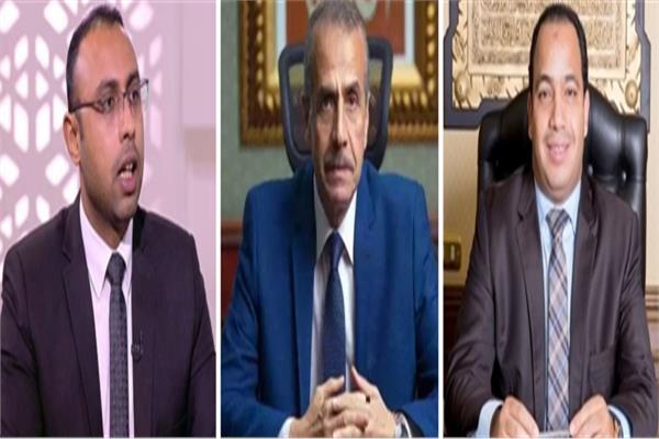 اللواء خيرت بركات و  د.عبدالمنعم السيد و د.على الإدريسى