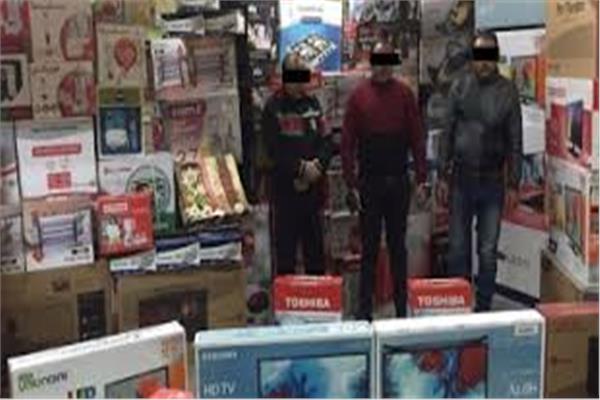سرقة عدد من الأجهزة المنزلية