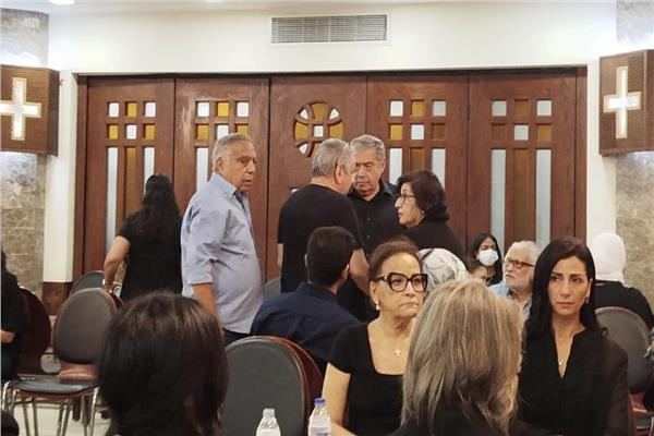 عزاء السيناريست عاطف بشاي