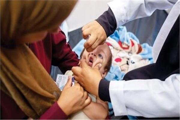 جانب من حملة التطعيمات