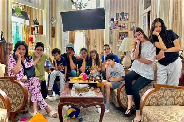 إسعاد يونس كواليس مسلسل «تيتا زوزو»