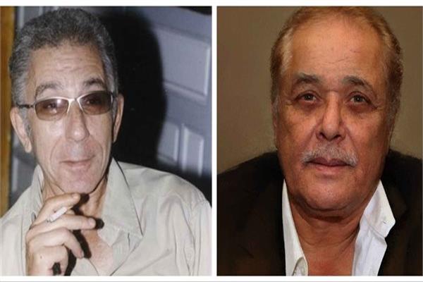 الفنان محمود عبد العزيز والمخرج علي عبد الخالق