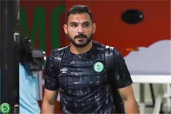 محمود حمدي حارس مرمى فريق مودرن سبورت 
