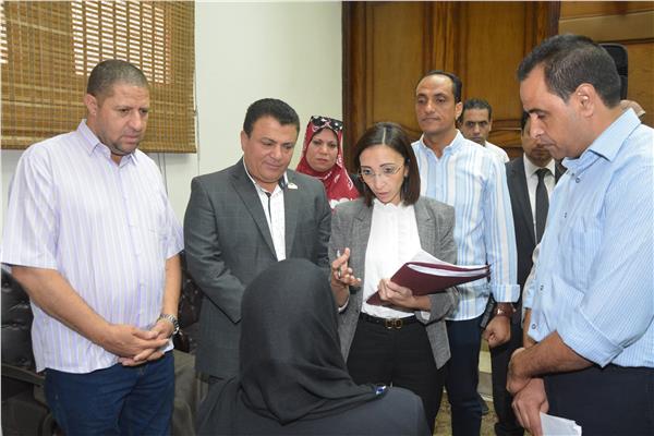  الدكتورة جاكلين عازر محافظ البحيرة