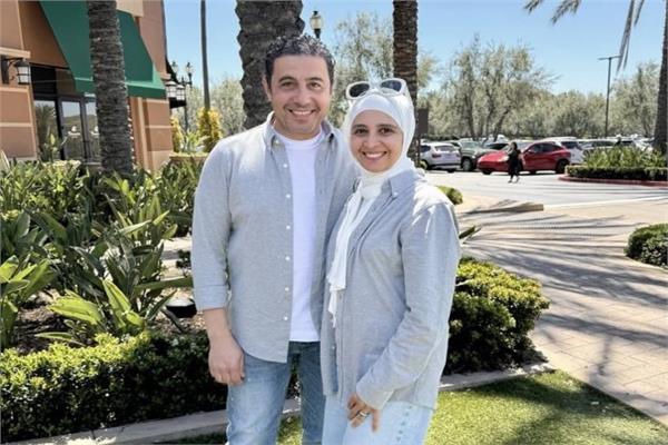 الفنانة حنان ترك و زوجها