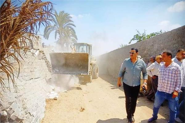 صورة خلال إزالة تعديات