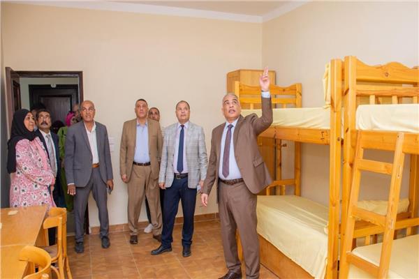 المدن الجامعية بطنطا جاهزة لاستقبال الطلاب في بداية العام الدراسي 