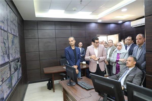 تشغيل المرحلة الثالثة بالمنظومة الأمنية والمرورية 