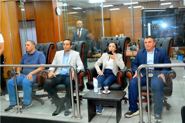  الدكتورة جاكلين عازر، محافظ البحيرة