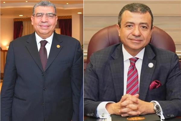 المستشار طارق أبو زيد والمستشار محمد البياع