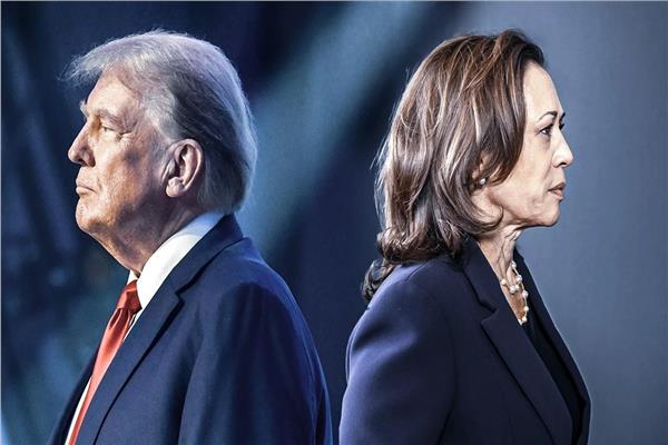 كامالا هاريس ودنالد ترامب 