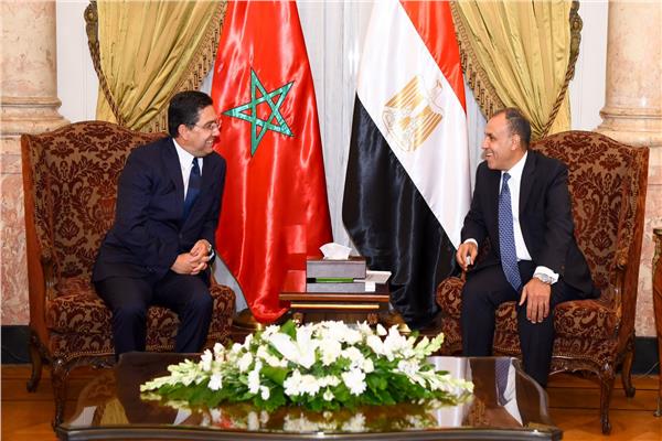 د. بدر عبدالعاطي وزير الخارجية والهجرة ونظيره المغربي ناصر بوريطة
