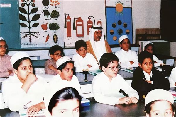 صورة نادرة للأمير محمد بن سلمان