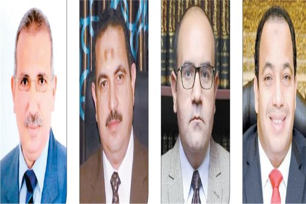  د. عبد المنعم السيد و د. مصطفى أبو زيد و د. خالد الشافعى و د. عادل عامر