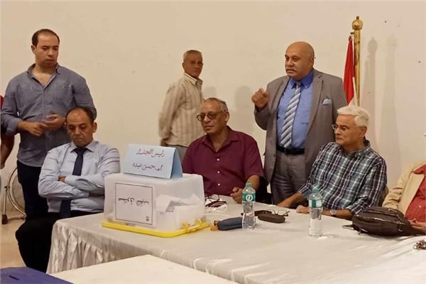 جانب من انتخابات نقابة التشكيليين