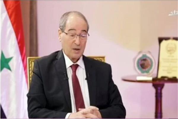 وزير الخارجية السوري