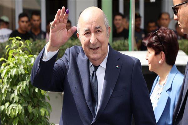 الرئيس الجزائري عبد المجيد تبون