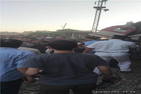 تصادم قطارين في الشرقية