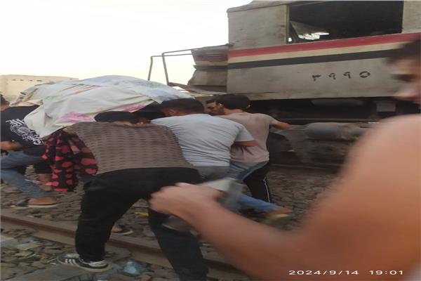 حادث تصادم قطارين 