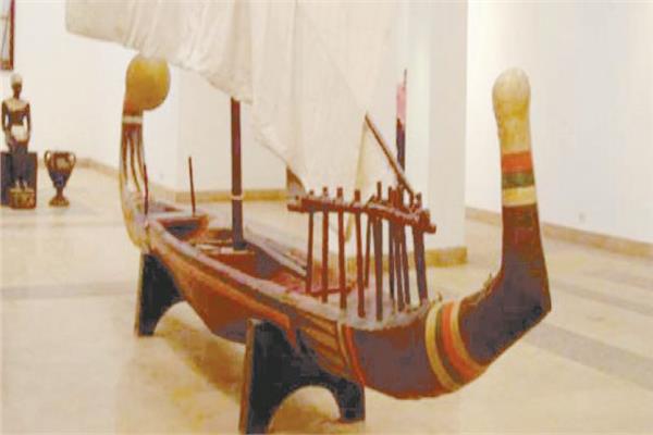 إحدى مقتنيات المتحف القومى للحضارة المصرية 