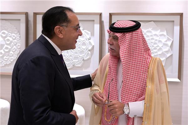 جانب من زيارة رئيس الوزراء للسعودية