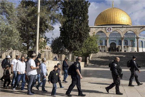 مستعمرون يقتحمون المسجد الأقصى - صورة أرشيفية