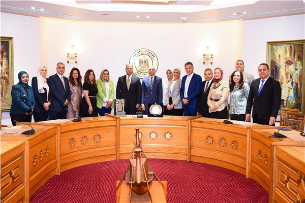 لقاء السفيرين بالصحفيين المسجلين في وزارة الخارجية