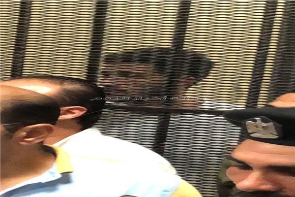 أحمد فتوح داخل قفص الاتهام