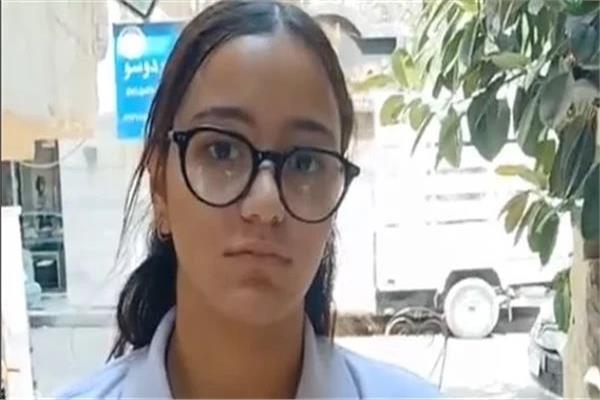  سلمي الدفراوي، الطالبة بمدرسة دار التربية الأمريكية بمنطقة الزمالك