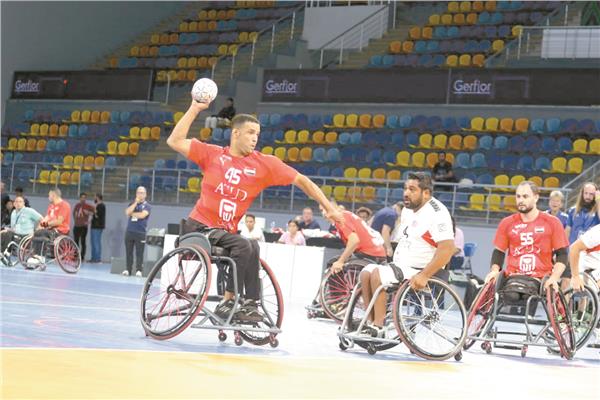 منتخب الكراسى المتحركة حقَقَّ إنجازًا جديدًا لكرة اليد المصرية