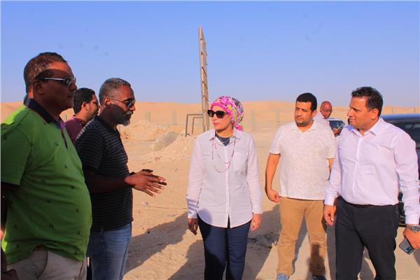 خلال الجولة التفقدية