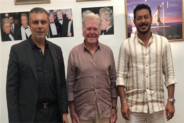 مصطفى شعبان وحسين فهمي وعمرو الليثي