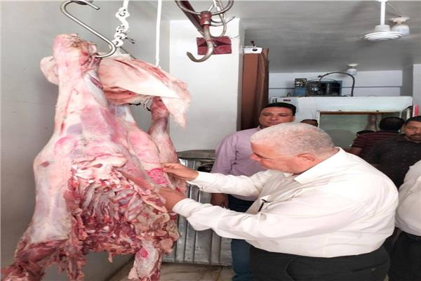 حملات التموينية على محلات الجزارة
