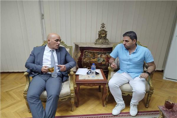 شريف القماطي نائب رئيس الاتحاد المصري للتجديف