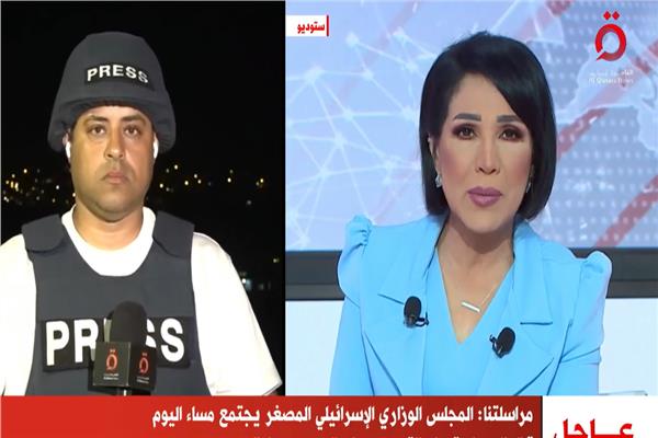 أحمد سنجاب مراسل قناة القاهرة الإخبارية