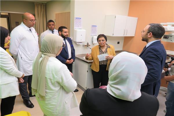 الدكتورة عبلة الألفي نائب وزير الصحة والسكان