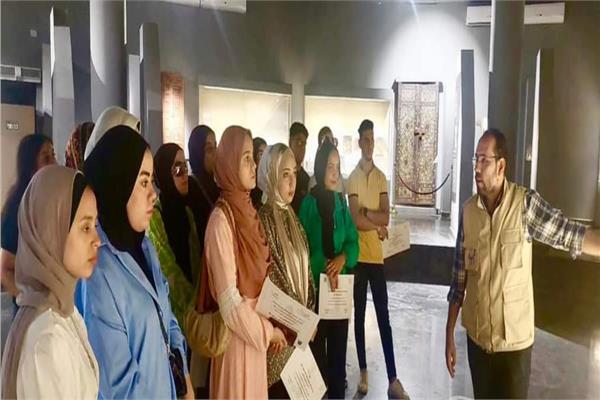  جولات إرشادية بمتحف كفر الشيخ