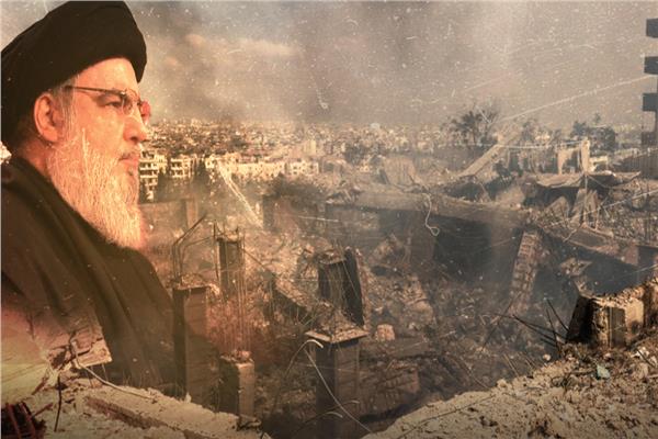 أمين عام حزب الله المغتال حسن نصر الله - صورة تعبيرية