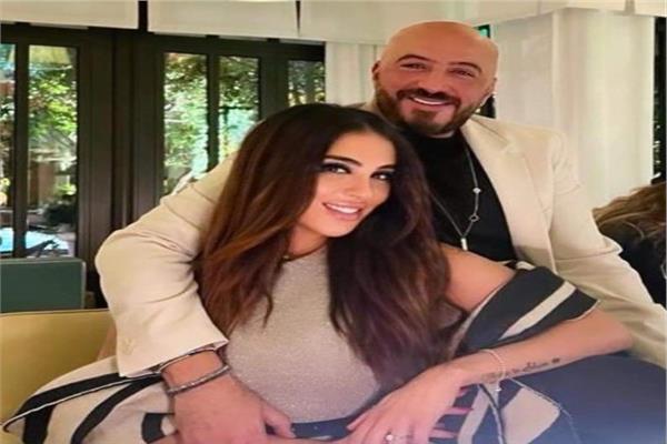  مجدي الهواري و زوجته دنيا عبدالمعبود