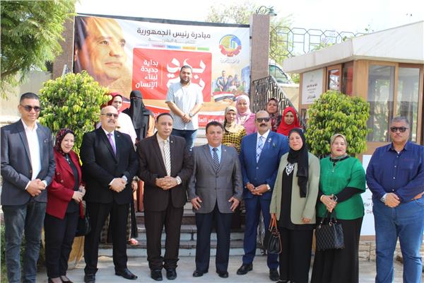 قيادات حزب حماة الوطن بالبحيرة