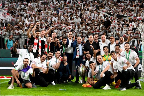 الزمالك يحصد كأس السوبر الأفريقي