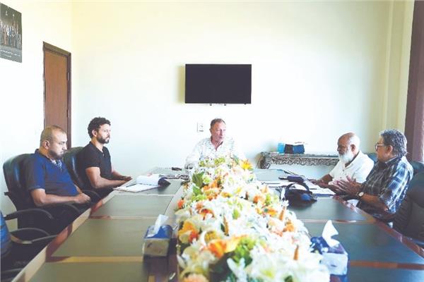 محمد رمضان المدير الرياضى للأهلى إجراءات ترتيب أوضاع الفريق الأول