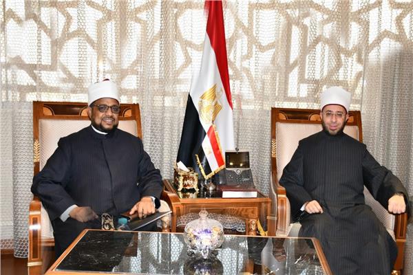 استقبال وزير الأوقاف لأمين عام مجمع البحوث الإسلامية
