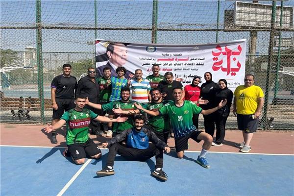 فريق مركز شباب إدريجة لكرة اليد بمحافظة كفر الشيخ