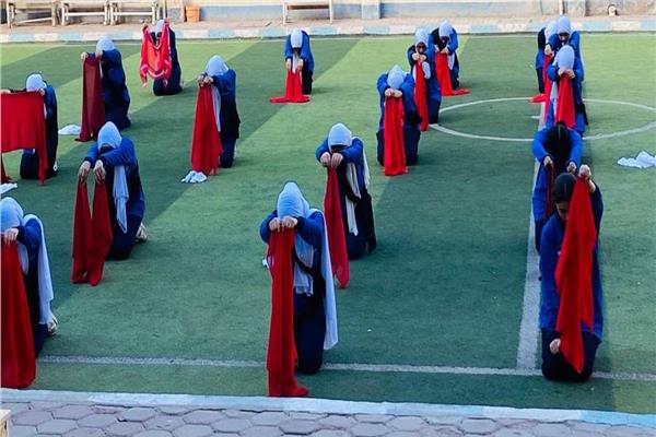 احتفالات المدارس بذكرى انتصارات أكتوبر