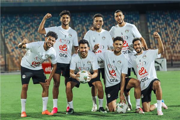 جانب من معسكر منتخب مصر الحالي