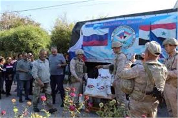 روسيا : نفّذنا مهمة إنسانية في مخيم حرجلة للاجئين بالعاصمة دمشق
