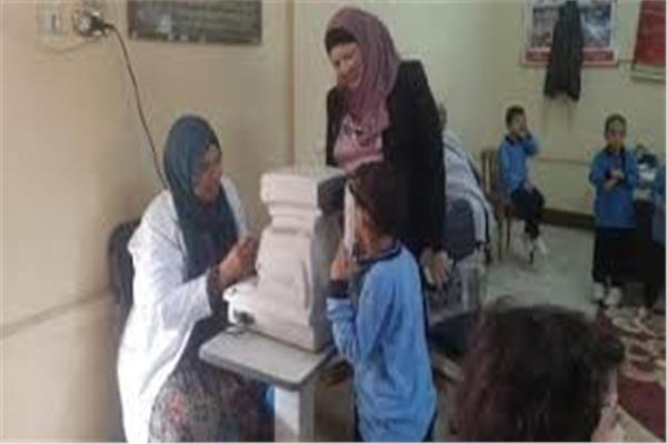 صورة خلال القافلة الطبية