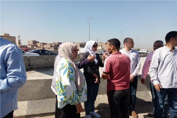 نائب محافظ القليوبية توجه بإزالة الإشغالات 