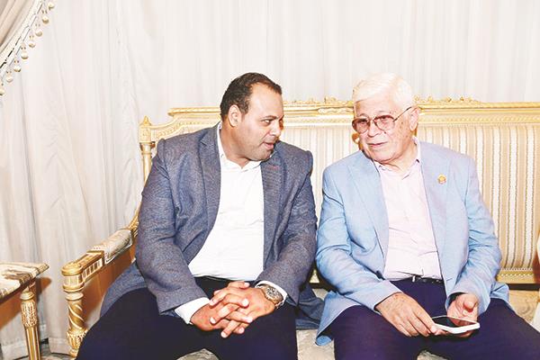 ■ اللواء الغباري مع محرر آخر ساعة